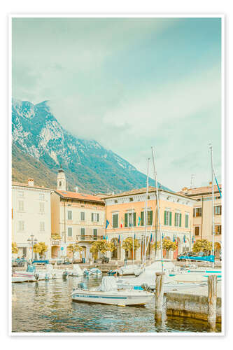 Poster Gargnano, Lake Garda