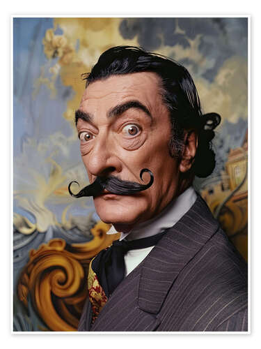 Póster Portrait of Salvador Dalí