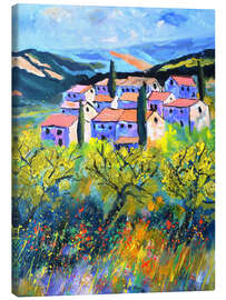 Leinwandbild Häuser in der Provence - Pol Ledent
