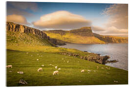 Cuadro de metacrilato Evening at Neist Cliff, Isle of Skye, Scotland - Christian Müringer