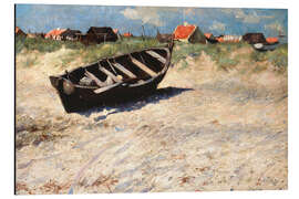 Magnettafel Boot am Südstrand von Skagen - Oscar Björk, 1884