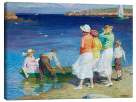 Leinwandbild Eine Seglergruppe, 1924 - Edward Henry Potthast