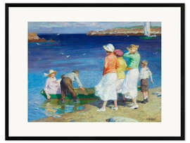 Impresión de arte enmarcada A Sailing Party, 1924