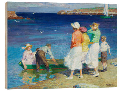 Tableau en bois A Sailing Party, 1924