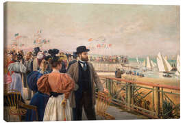 Lienzo Les Regates - Joan Llaverias, 1896