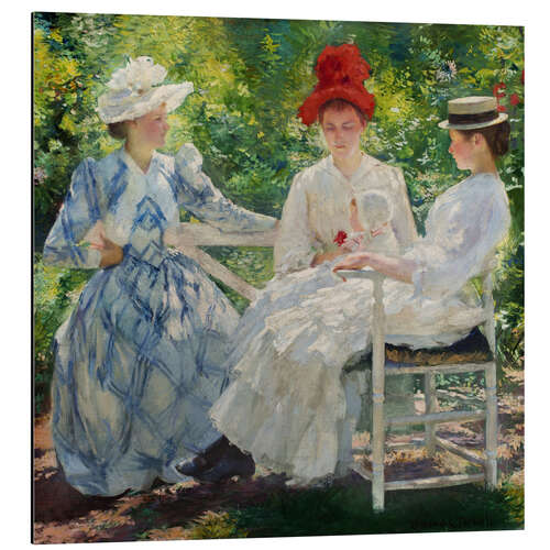 Aluminium print Three Sisters, A Study in June Sunlight, 1890