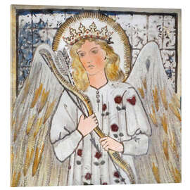 Akrylglastavla Design for stained-glass window, 1870 - William Morris