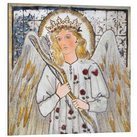 Aluminiumtavla Design for stained-glass window, 1870 - William Morris
