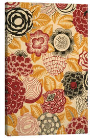 Lienzo Graphic floral pattern, 1926