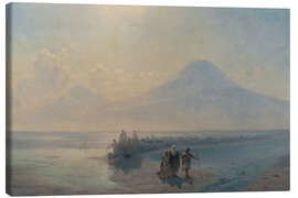 Lienzo The Descent of Noah from Mount Ararat - Ivan Konstantinovich Aivazovsky