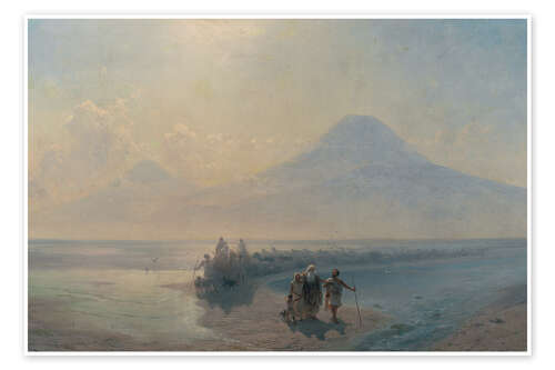 Poster Der Abstieg Noahs vom Berg Ararat