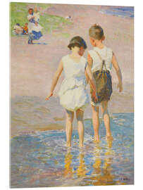 Cuadro de metacrilato Brother and Sister, 1915 - Edward Henry Potthast