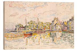 Cuadro de madera Le Croisic, 1928 - Paul Signac
