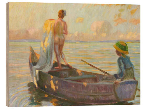 Quadro de madeira Dawn - Christian Landenberger