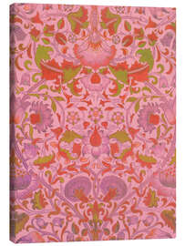 Canvastavla Lodden Chintz Rosa, 1884