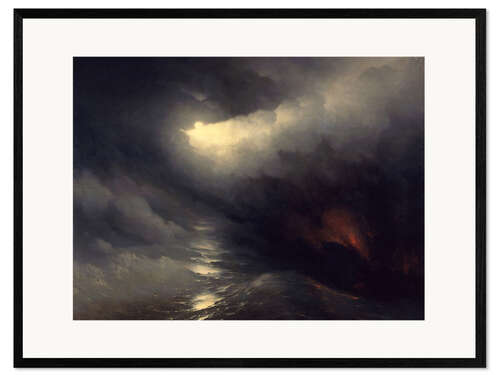 Stampa artistica con cornice The Creation of the World, 1864