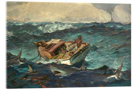 Akryylilasitaulu The Gulf Stream, 1899 - Winslow Homer