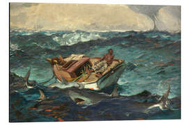 Cuadro de aluminio The Gulf Stream, 1899 - Winslow Homer