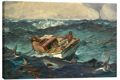 Canvas print The Gulf Stream, 1899