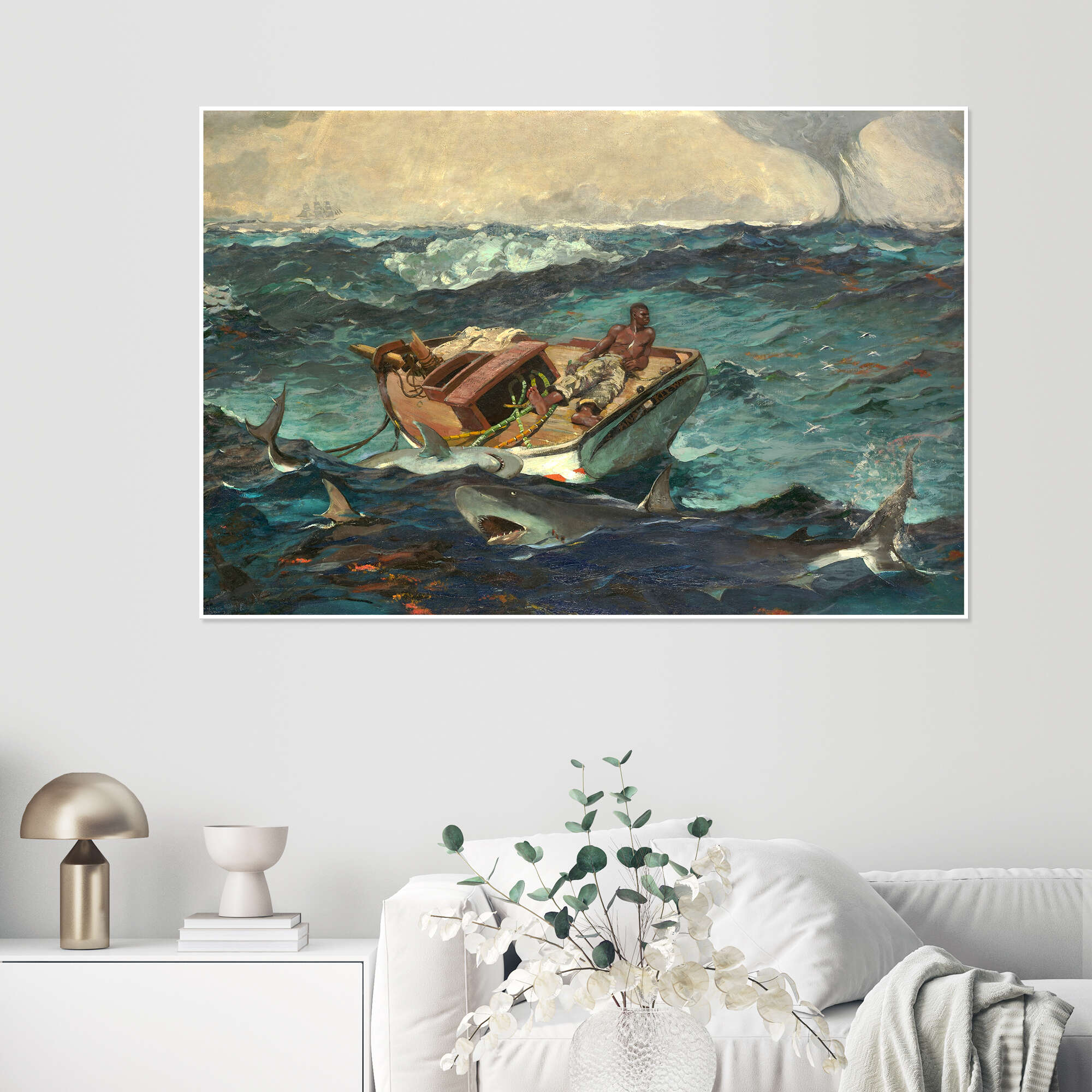Gulf Stream Poster Print by Winslow Homer - Item