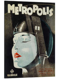 Stampa su alluminio Metropolis, 1926, Head of Maria I