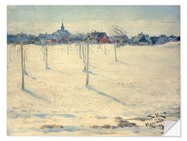 Wall sticker Hornbaek in winter, 1891