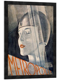 Stampa su vetro acrilico Metropolis, 1926, Head of Maria II