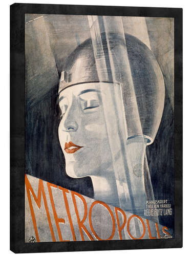 Canvas print Metropolis, 1926, Head of Maria II