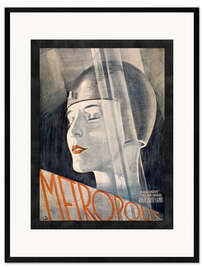 Innrammet kunsttrykk Metropolis, 1926, Head of Maria II