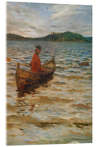 Acrylic print The Rower, 1891