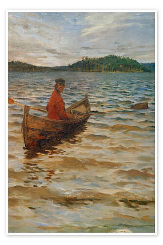 Poster The Rower, 1891