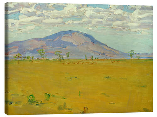 Tableau sur toile Mount Kenya - Wakamba Plain