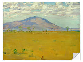 Wandsticker Mount Kenya - Wakamba Ebene