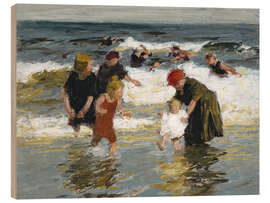 Quadro de madeira Bathers, 1913 - Edward Henry Potthast