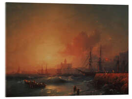 Akrylglastavla Malaga, 1854