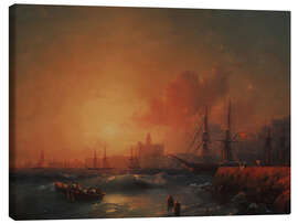 Canvas-taulu Malaga, 1854 - Ivan Konstantinovich Aivazovsky