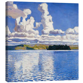 Canvas print Cloud Towers, 1904 - Akseli Gallen-Kallela