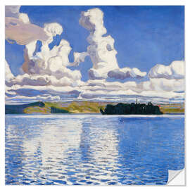 Naklejka na ścianę Cloud Towers, 1904