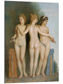Alubild Die drei Grazien - Jean Etienne Liotard