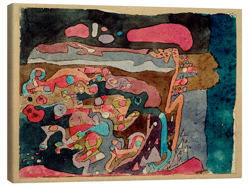 Quadro em tela Eye composition, miniature, 1916
