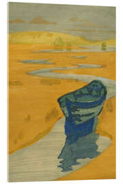 Akryylilasitaulu The Wreck, The Lost Boat - Arthur Wesley Dow