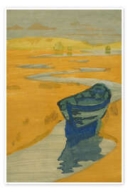 Veggbilde The Wreck, The Lost Boat - Arthur Wesley Dow