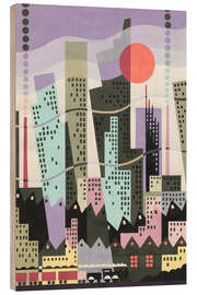 Holzbild Metropolis - Geoffrey Charles Archbold
