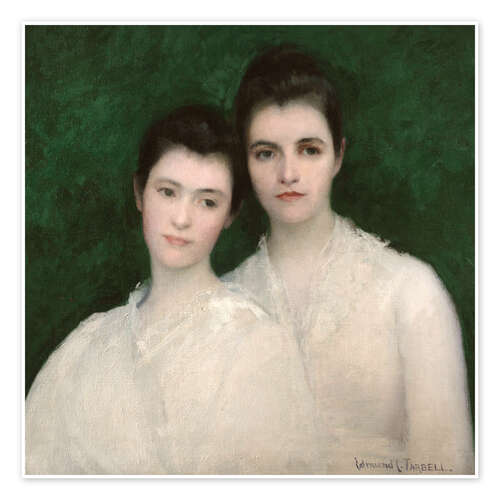 Plakat Emeline and Josephine Tarbell, 1905