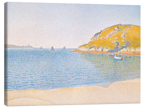 Lærredsbillede Port de Saint-Cast, 1890