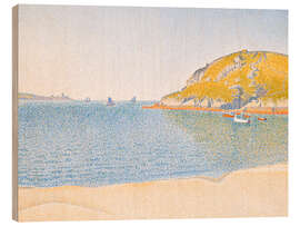 Trätavla Port de Saint-Cast, 1890 - Paul Signac