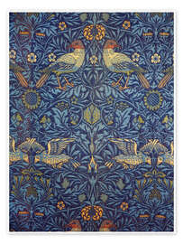 Wall print Birds, Decorative fabric, 1878 - William Morris