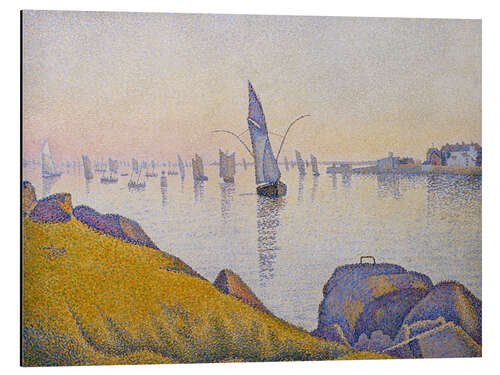 Quadro em alumínio Evening Rest, Concarneau, Opus 220 (Allegro Maestoso), 1891