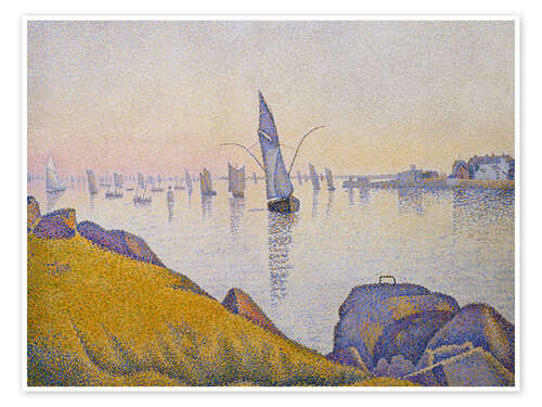 Poster Evening Rest, Concarneau, Opus 220 (Allegro Maestoso), 1891