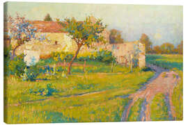 Lienzo Spring in France - Robert William Vonnoh